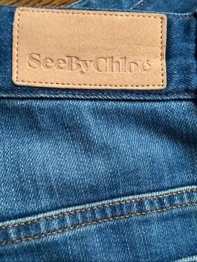 SEE BY CHLOE FABULOUS FRINGED JEANS